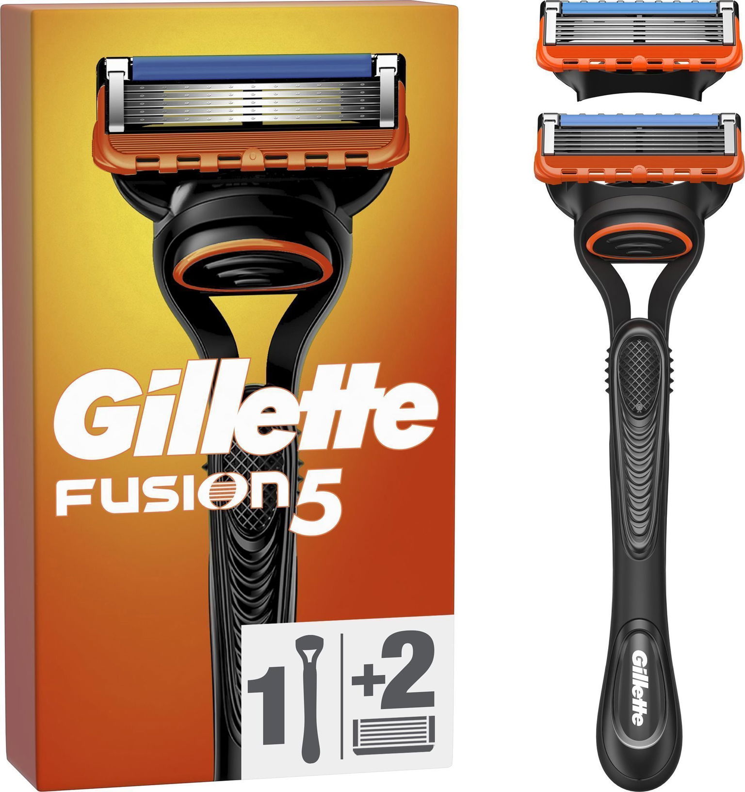 GILLETTE Fusion + hlavica 2 ks