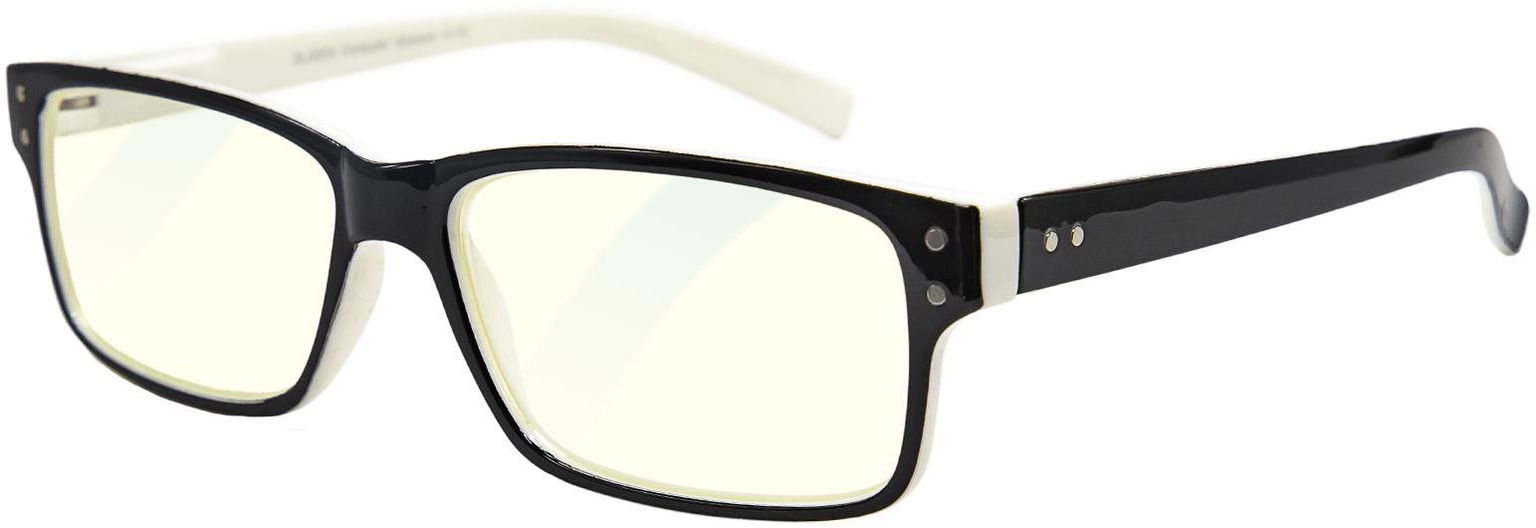 GLASSA Blue Light Blocking Glasses PCG 05, dioptrie: +2.50 biela