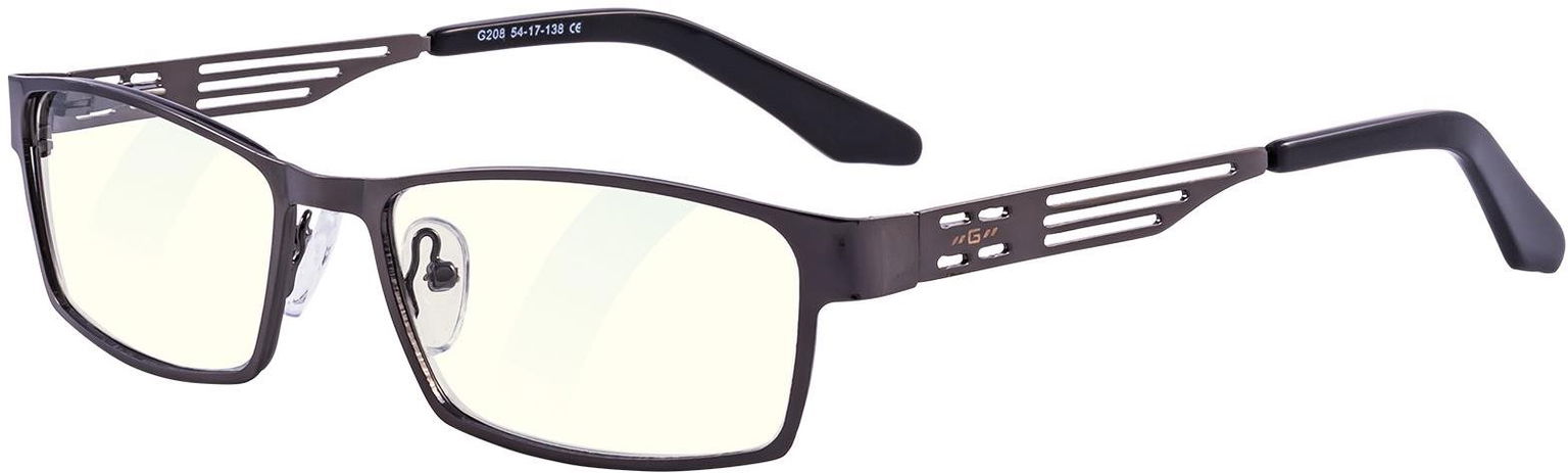 GLASSA Blue Light Blocking Glasses PCG 208, dioptrie +3,50 sivá