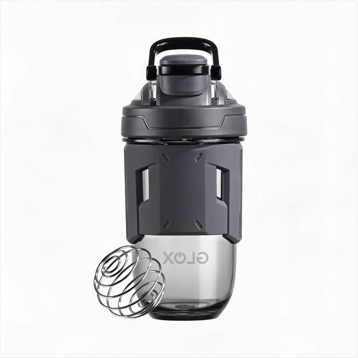 GLOX Tritanový šejker 700 ml sivý