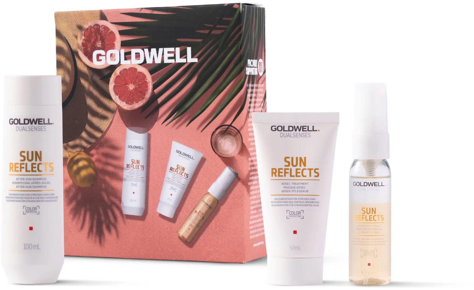 GOLDWELL Dualsenses Sun Reflects Travel Set 180 ml