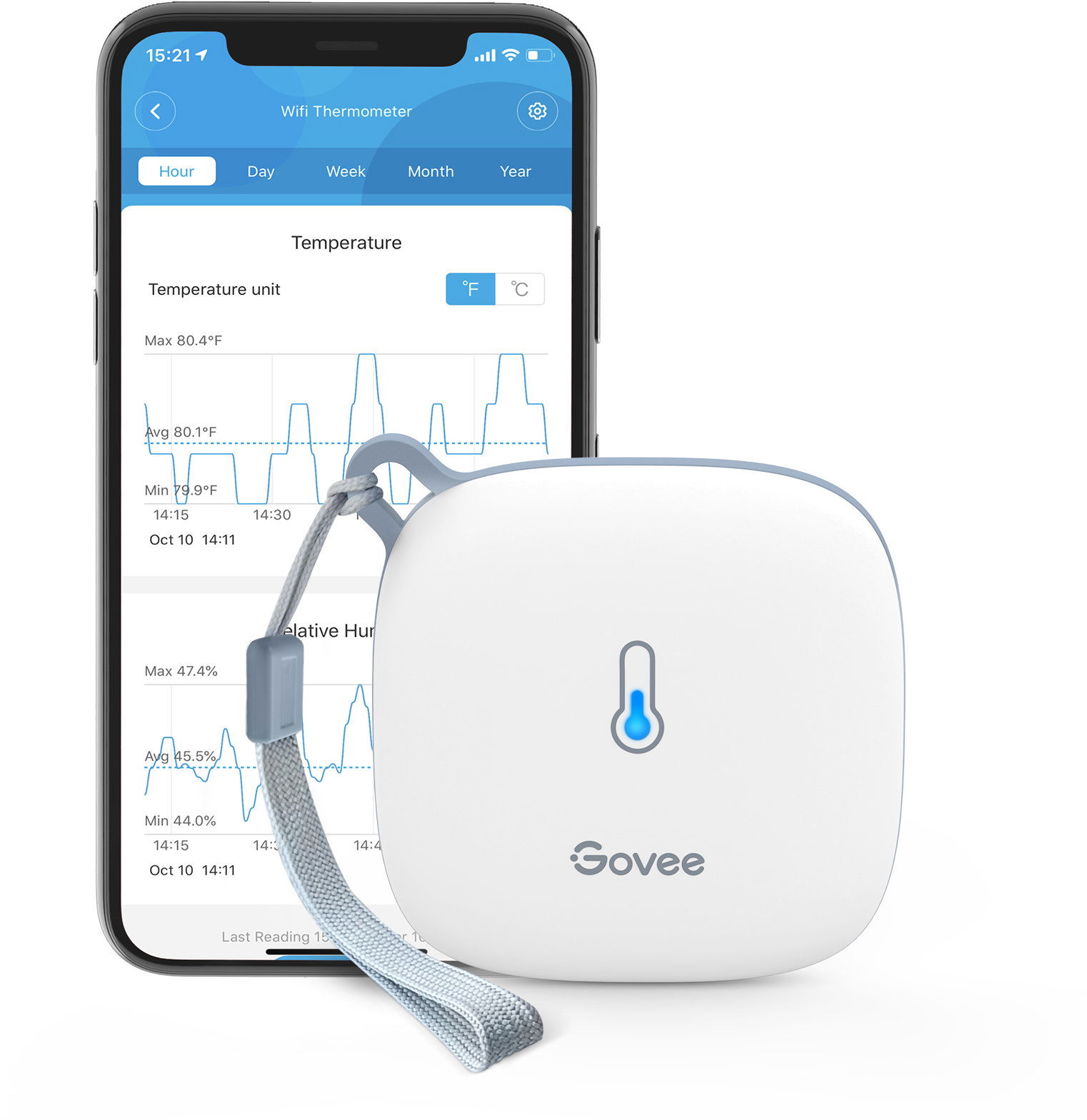 Govee Teplomer a vlhkomer, WiFi