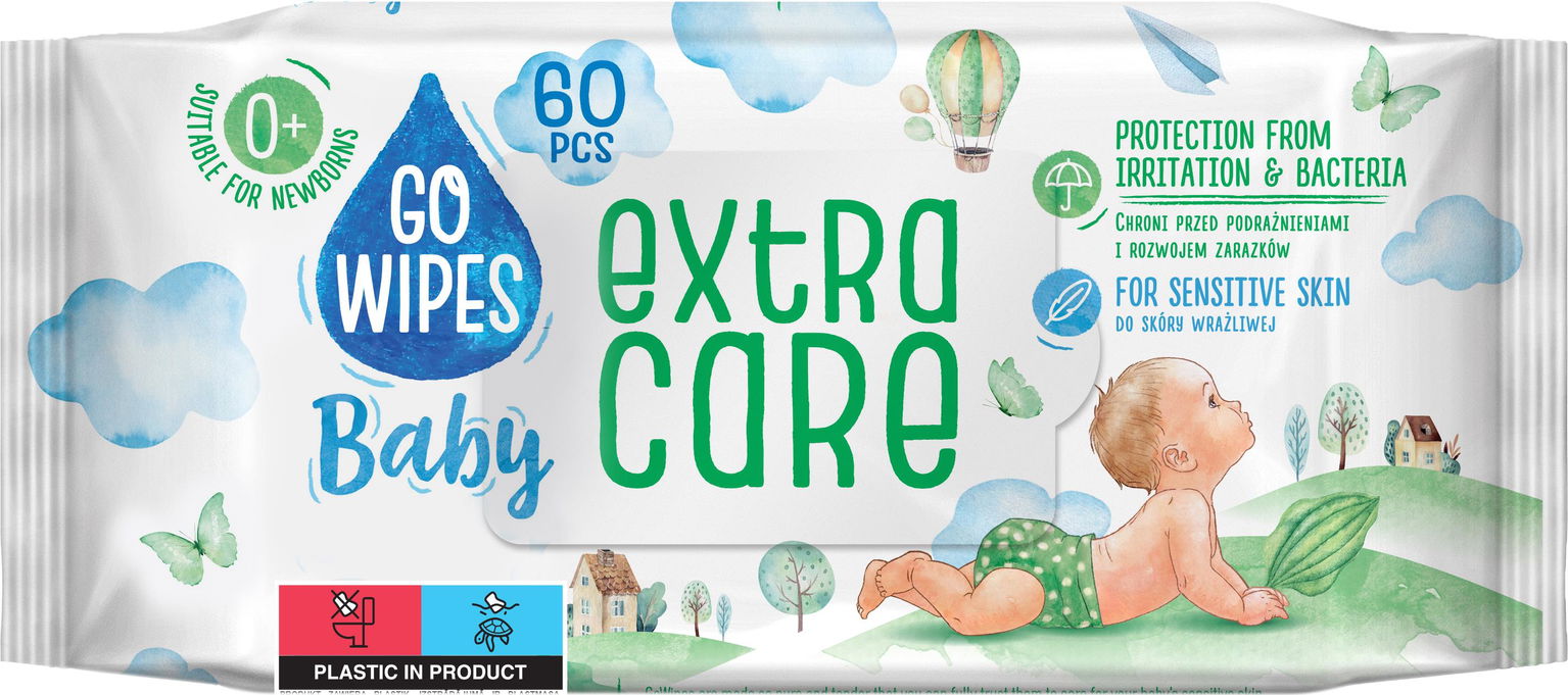 GoWipes Extra care 60 ks