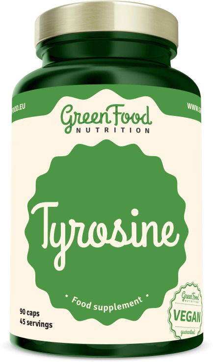 GreenFood Nutrition Tyrozín 90 kapsúl