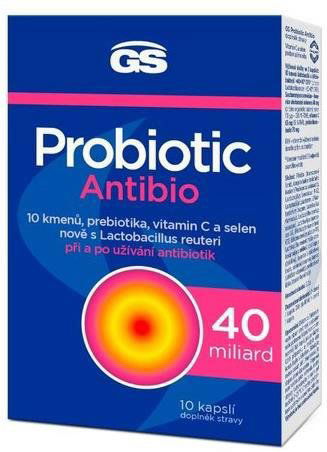GS Probiotic Antibio, 10 kapsúl