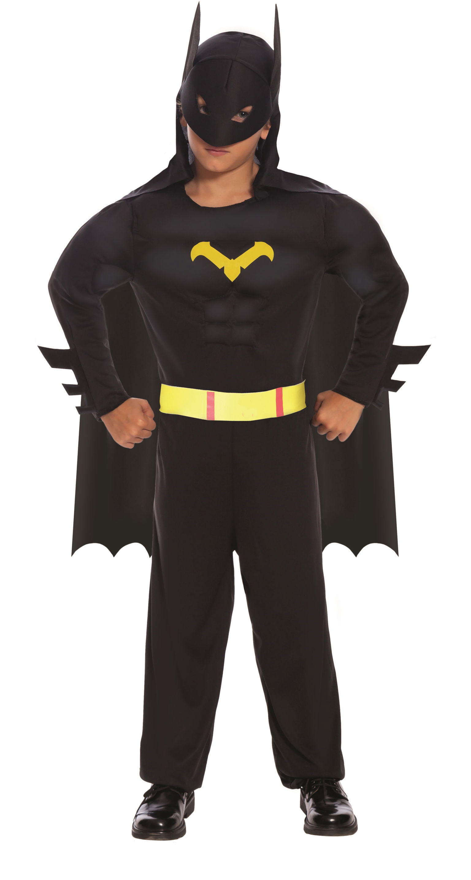 GUIRCA Detský kostým Batboy Black hero Batman 5 – 6 rokov