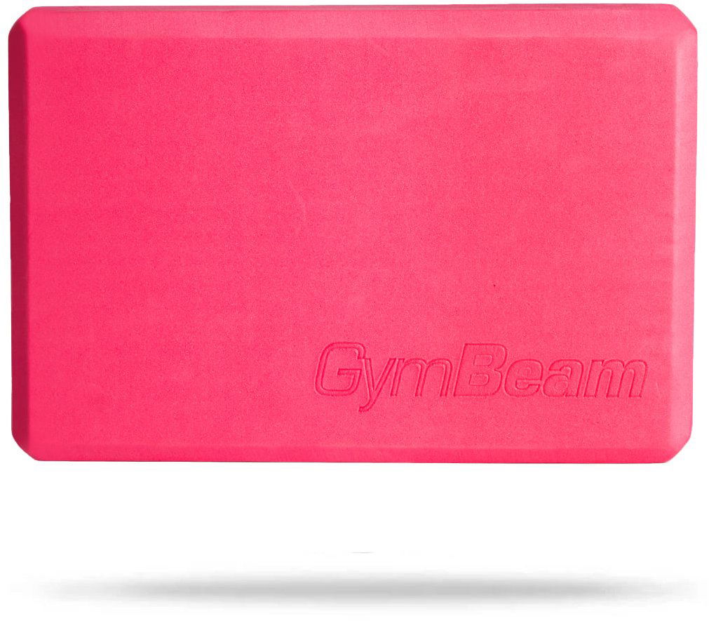 GymBeam Penová kocka na jogu ružová