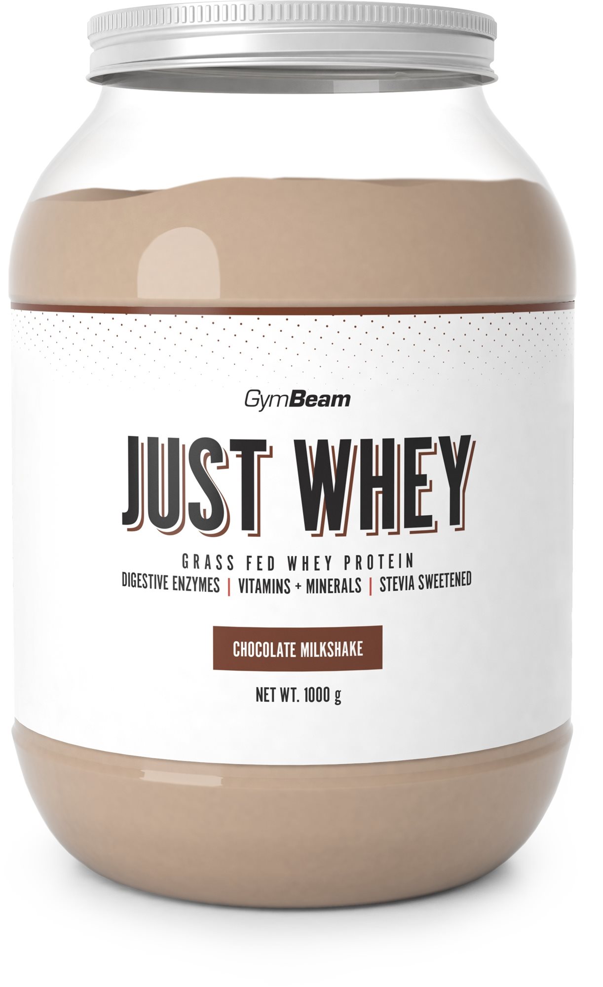 GymBeam Proteín Just Whey 1000 g, chocolate milkshake