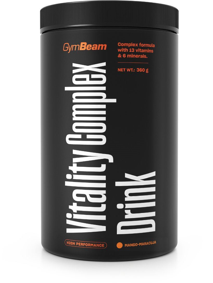 GymBeam Vitality Complex Drink mango marakuja 360 g