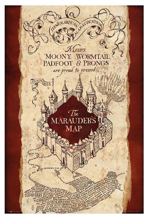 Harry Potter Marauder's Map II