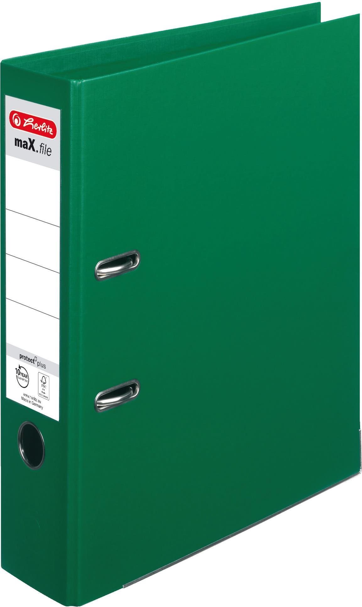 Herlitz A4 80 mm PP, zelený