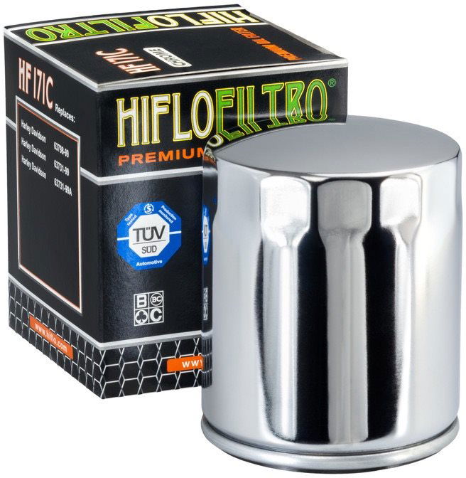 HIFLOFILTRO HF171CRC, (chrómový)