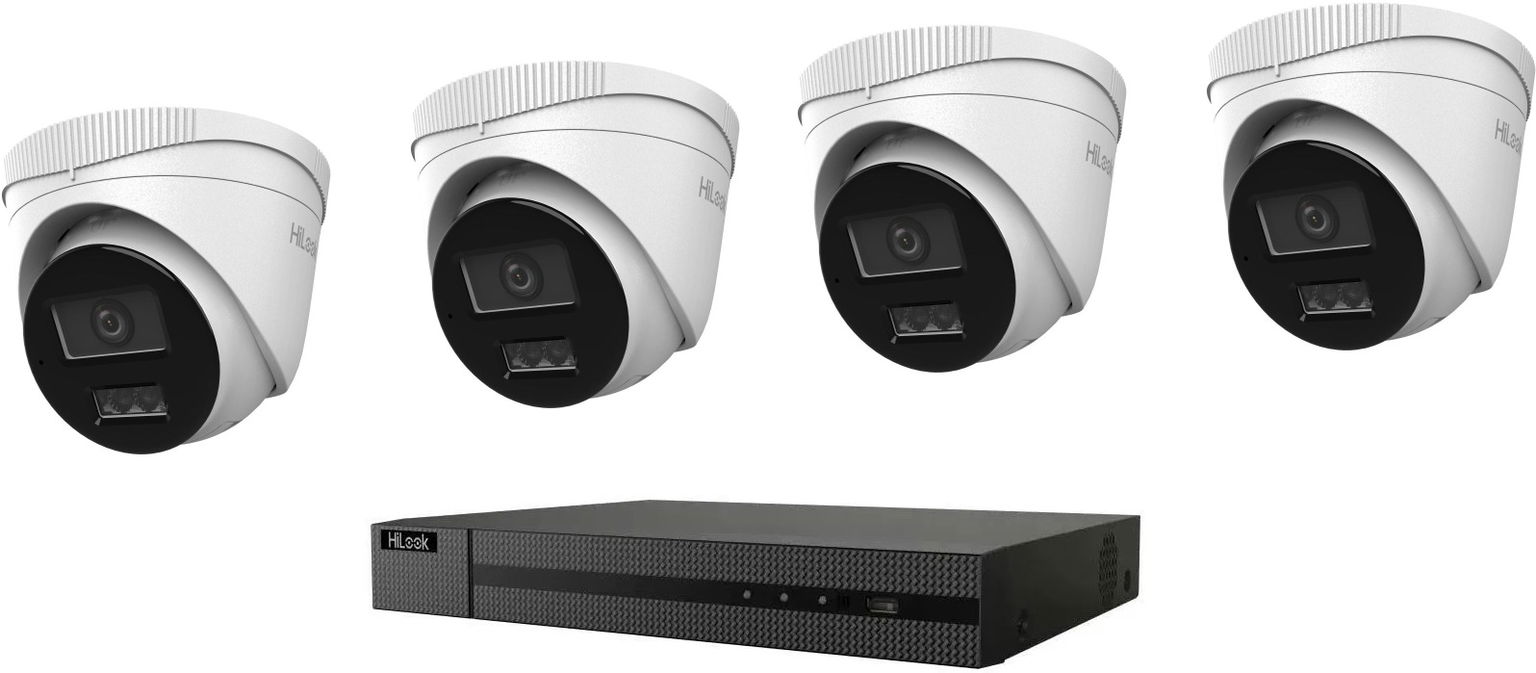 HiLook Smart Hybrid Light KIT 6Mpx Turret 2TB