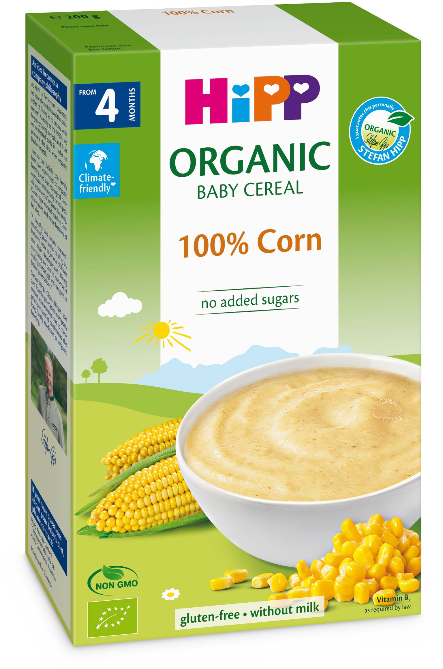 HiPP BIO Prvá obilná kaša 100 % kukuričná 200 g