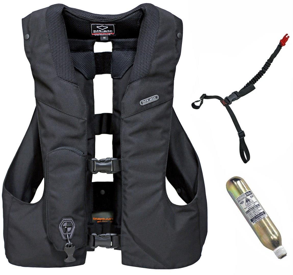 Hit-Air MLV3-H airbag vesta čierna jazdecká – Veľkosť: XS