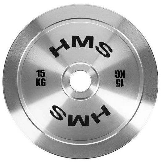 HMS Oceľový olympijský kotúč TOS150 15 kg