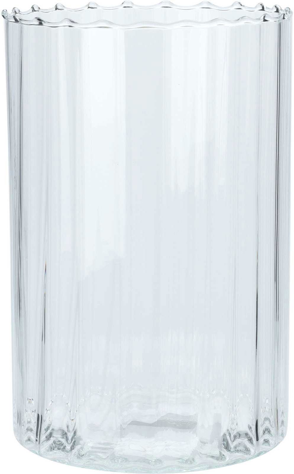 Home Styling Collection Sklenená váza, priemer 18 × 28 cm