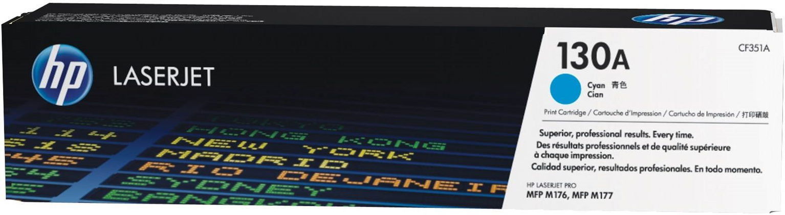 HP CF351A č. 130A azúrová
