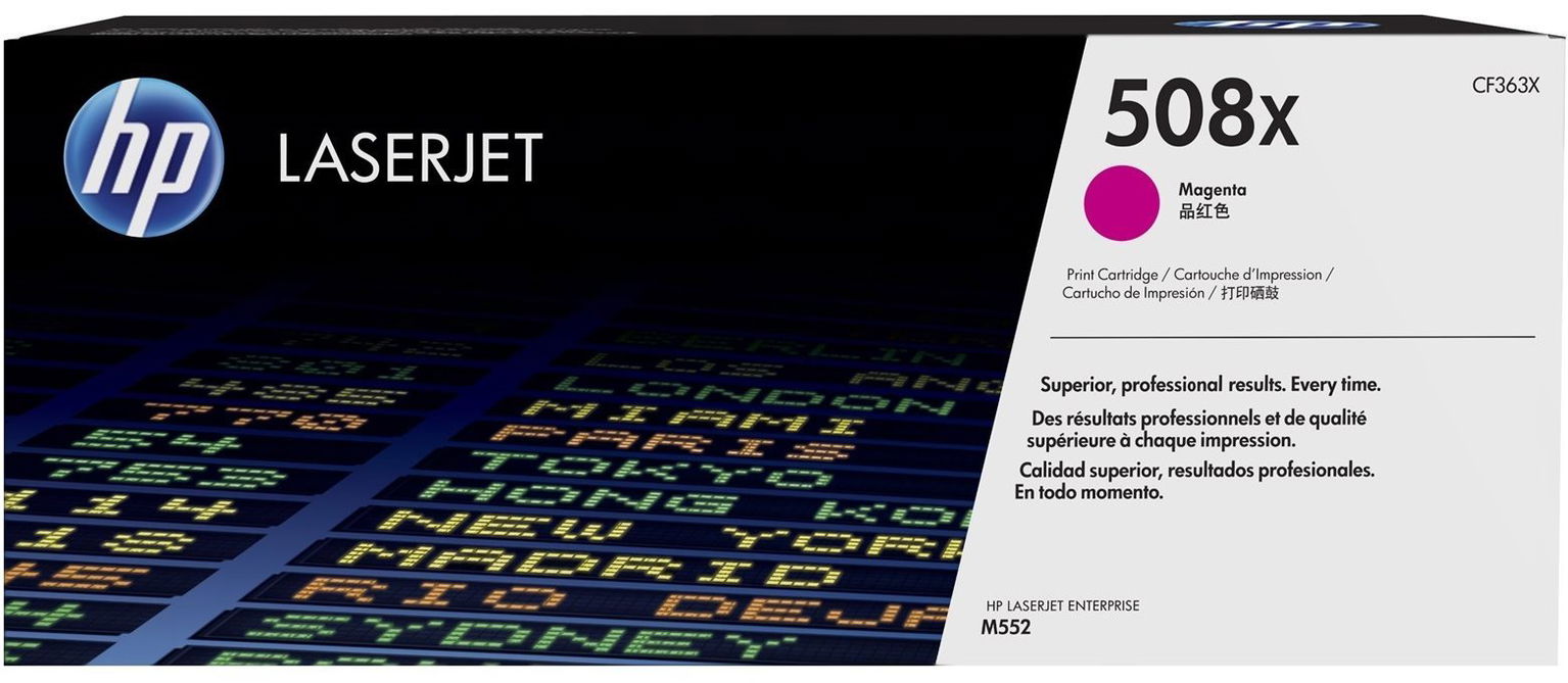 HP CF363X č. 508X purpurový originálny