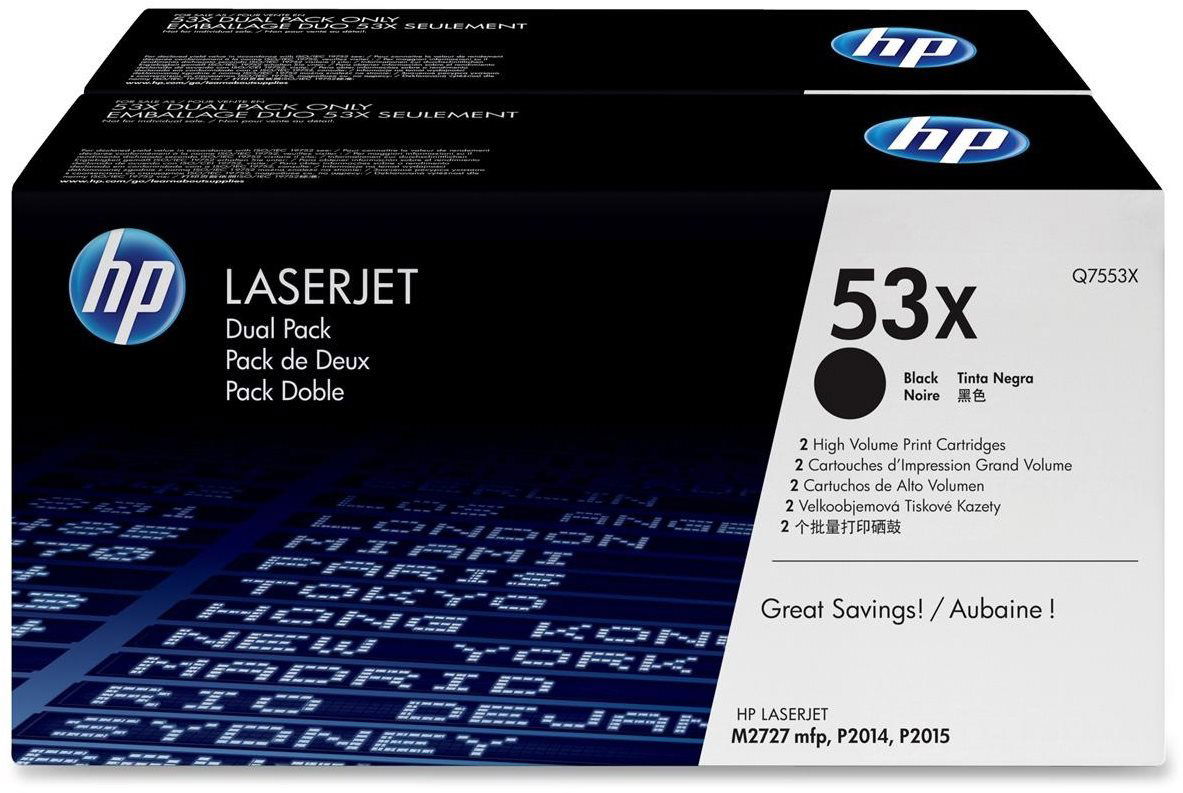 HP Q7553XD č. 53X čierny originálny