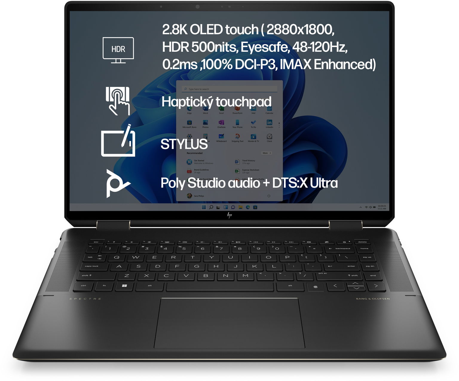 HP Spectre x360 14-eu0004nc Nightfall Black celokovový