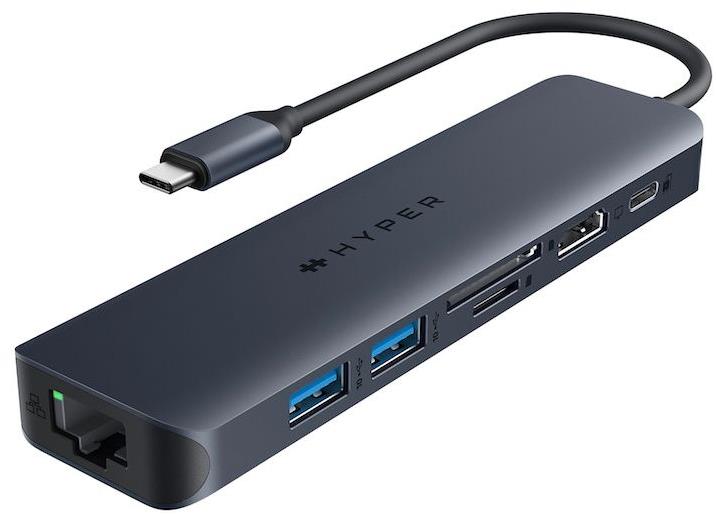 HyperDrive EcoSmart Gen.2 USB-C 7-in-1 Hub 100 W PD Pass-thru
