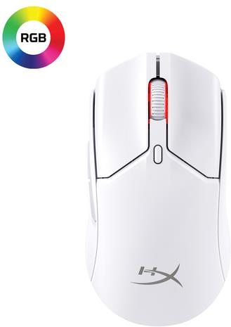 HyperX Pulsefire Haste 2 Mini, biela