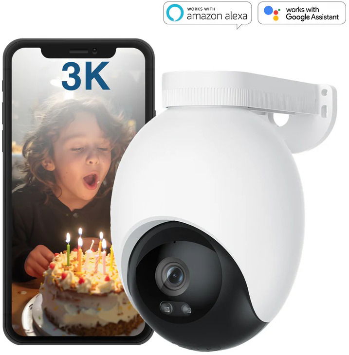 IMILAB EC6 3K WiFi Spotlight Camera
