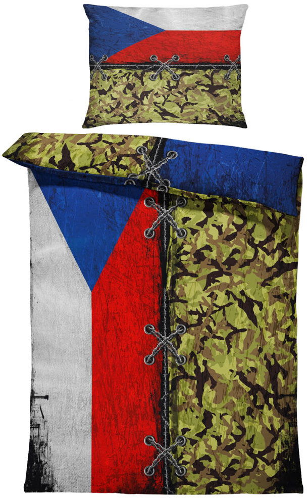 IMPAR Obliečky Vojenské IMPAR Obliečky, 140 × 200 cm + 90 × 70 cm