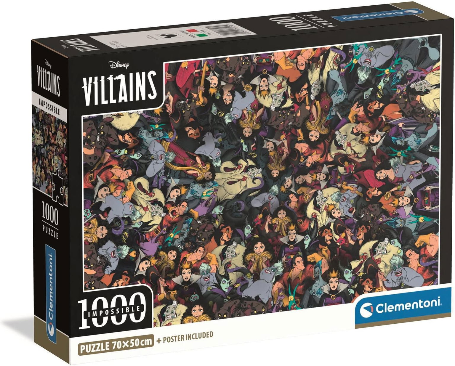 Impossible: Disney Villains – puzzle 1000 dielikov