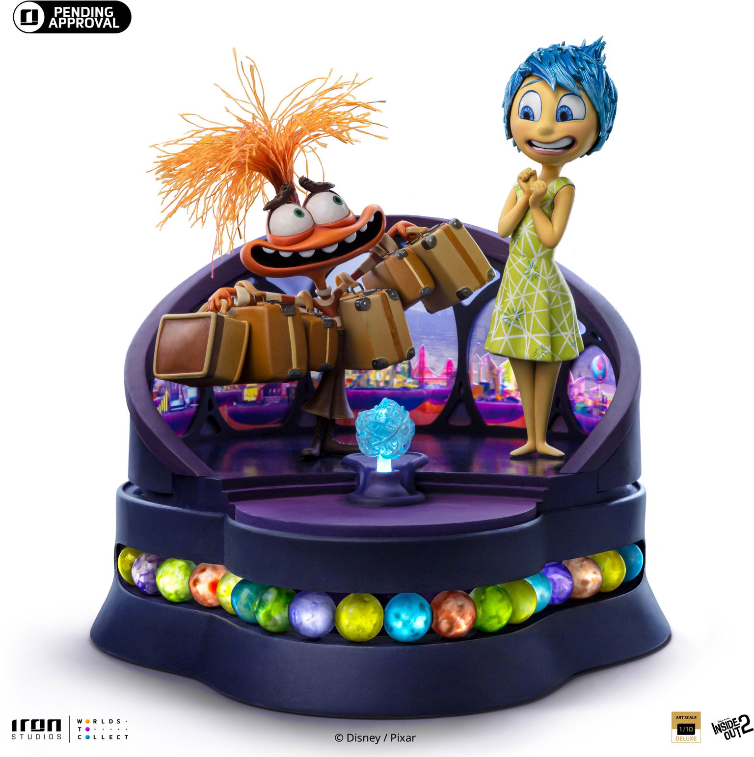 Inside Out 2 – Joy and Anxiety – Deluxe Art Scale 1/10