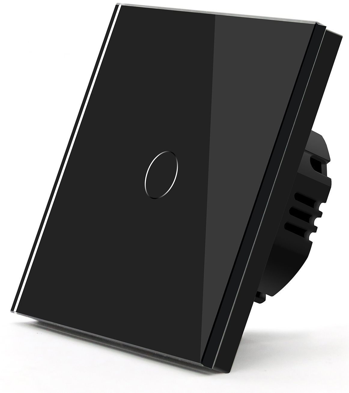 iQtech Millennium, WiFi 1× NoN vypínač Smartlife, čierny