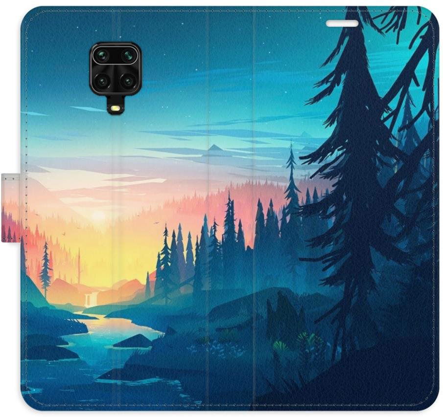 iSaprio flip puzdro Magical Landscape pre Xiaomi Redmi Note 9 Pro/Note 9S