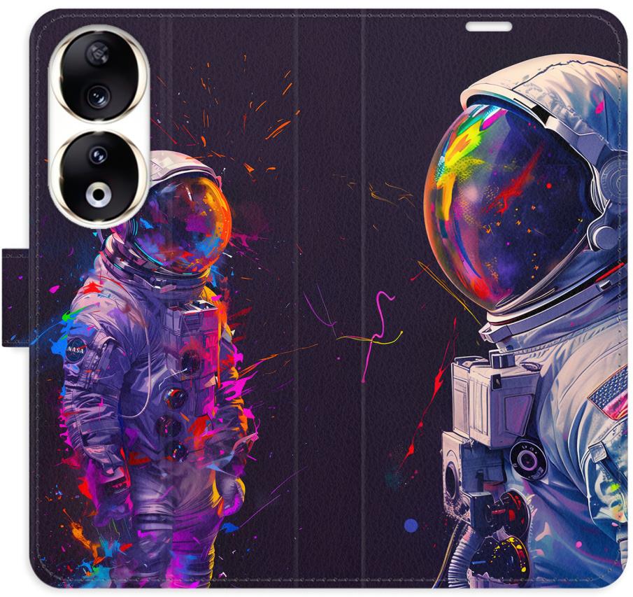 iSaprio Flip puzdro Neon Astronaut 02 pre Honor 90 5G