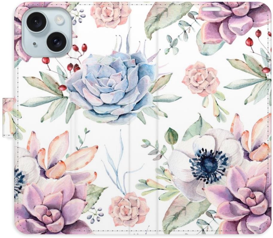 iSaprio Succulents Pattern na iPhone 15