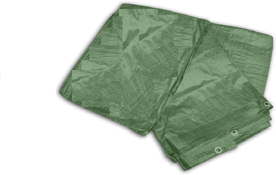 JAD TOOLS plachta PE 3 × 4 m, 90 g/m2, zelená