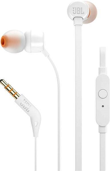 JBL T110 biele