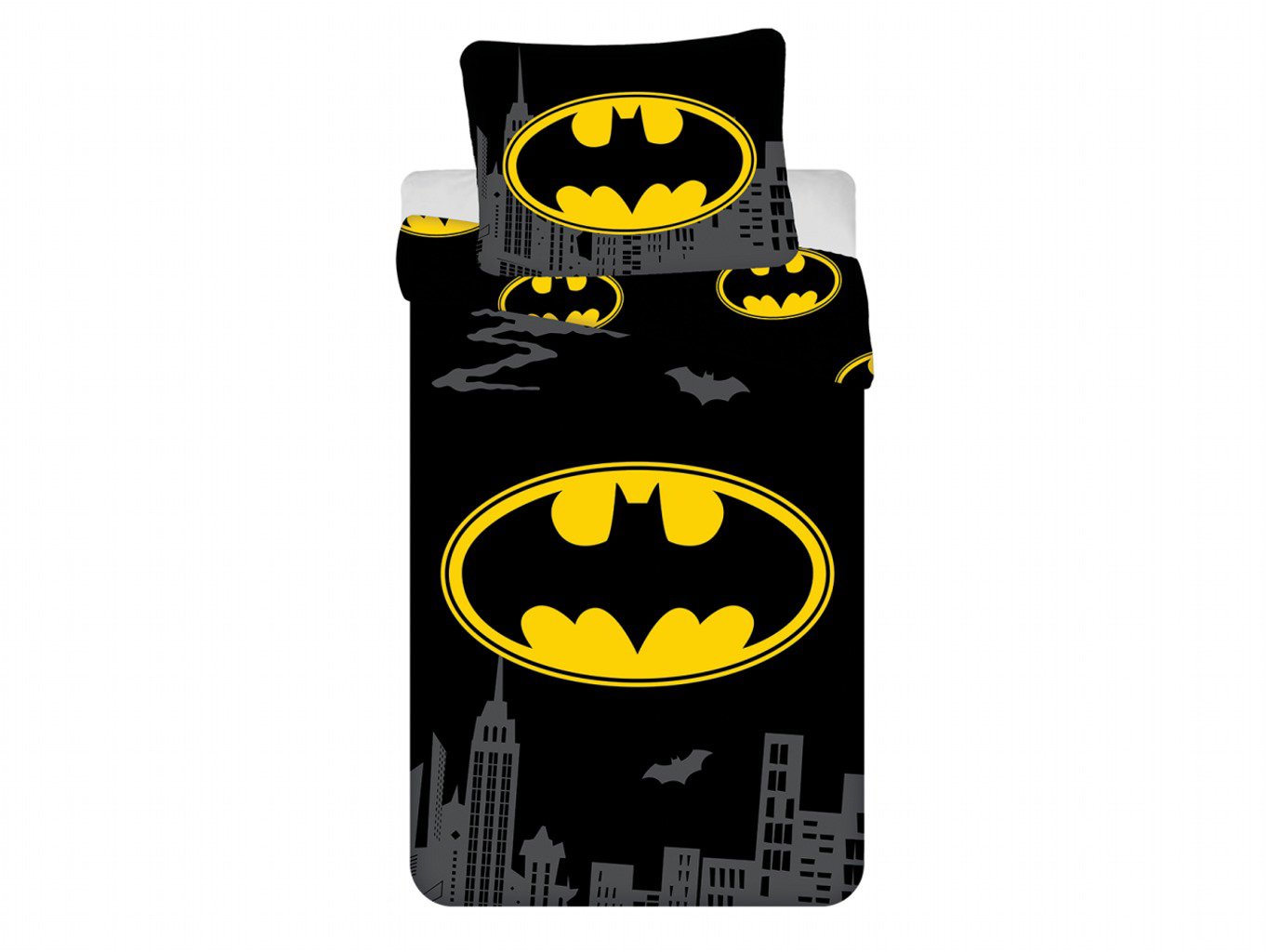 Jerry Fabrics Obliečky Batman The Emblem 140 × 200, 70 × 90 cm