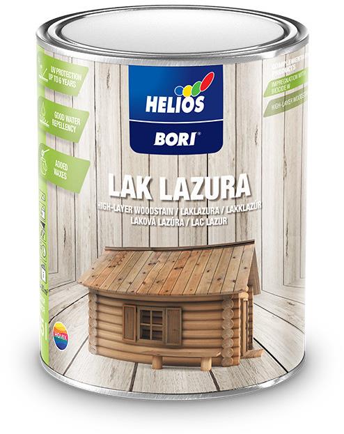 KANSAI HELIOS Bori laková 0,75 l, farba 4 Orech