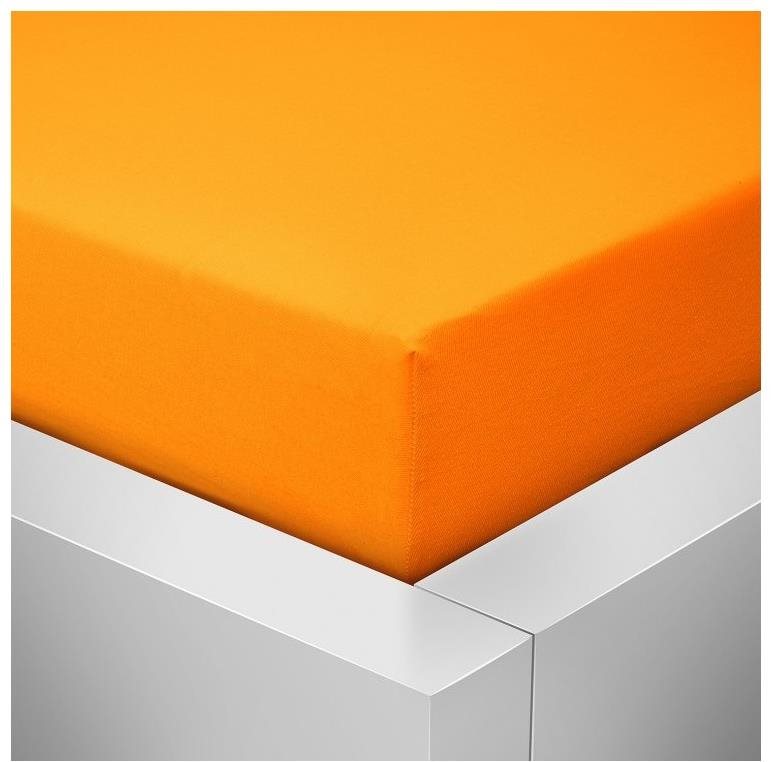 Kaptan plachta jersey do postieľky – 70 × 140 oranžová
