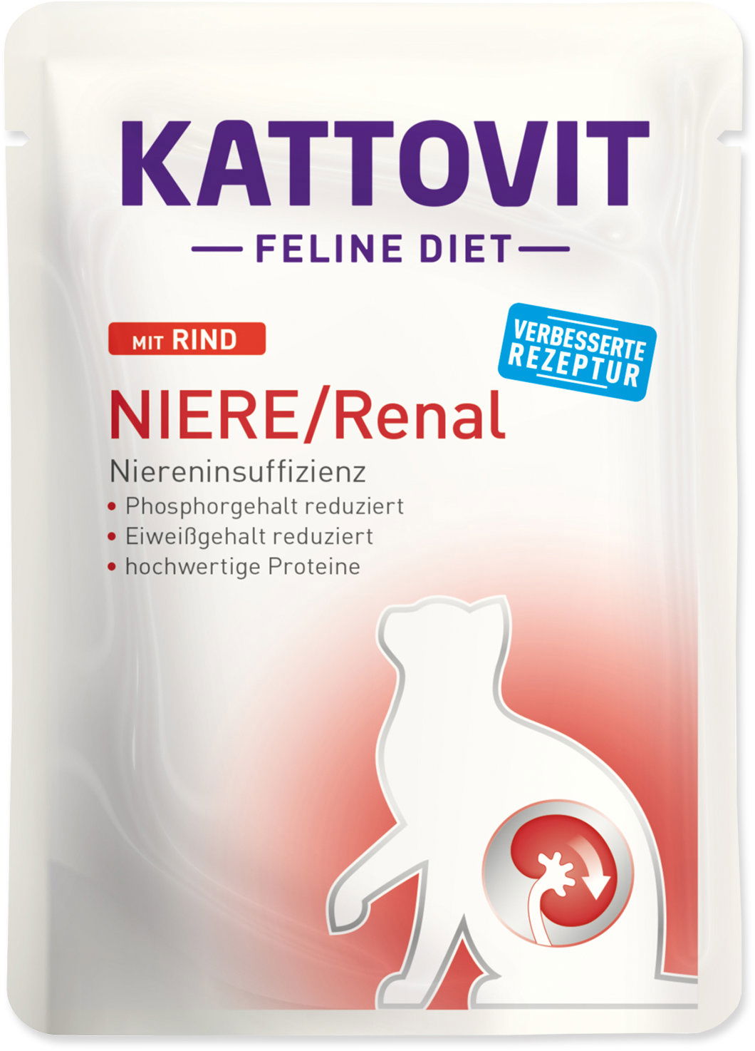 Kattovit Renal hovädzie 85 g