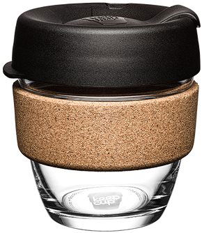 KeepCup Hrnček Brew Cork Black 227 ml S