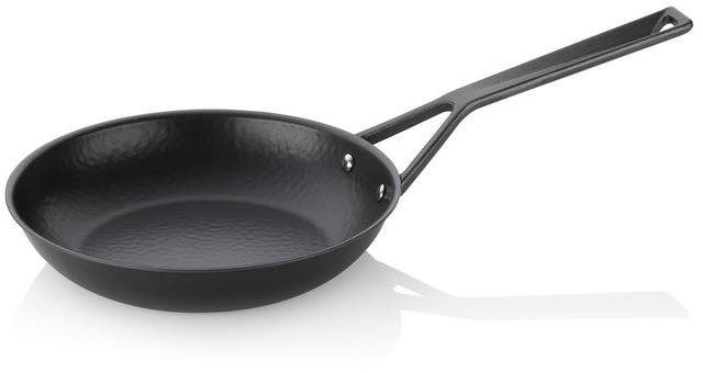 KELA Panvica železná Rhino čierna 24 cm