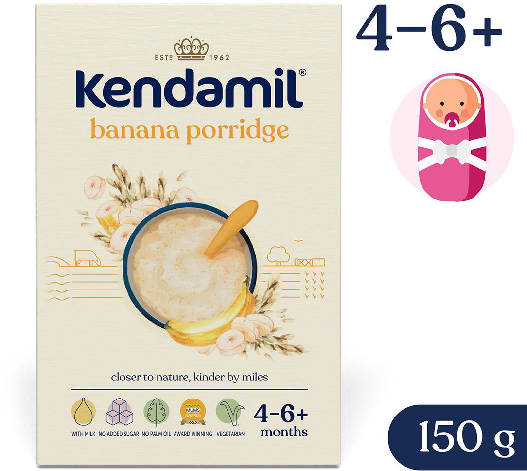 Kendamil mliečna kaša s banánom (150 g)