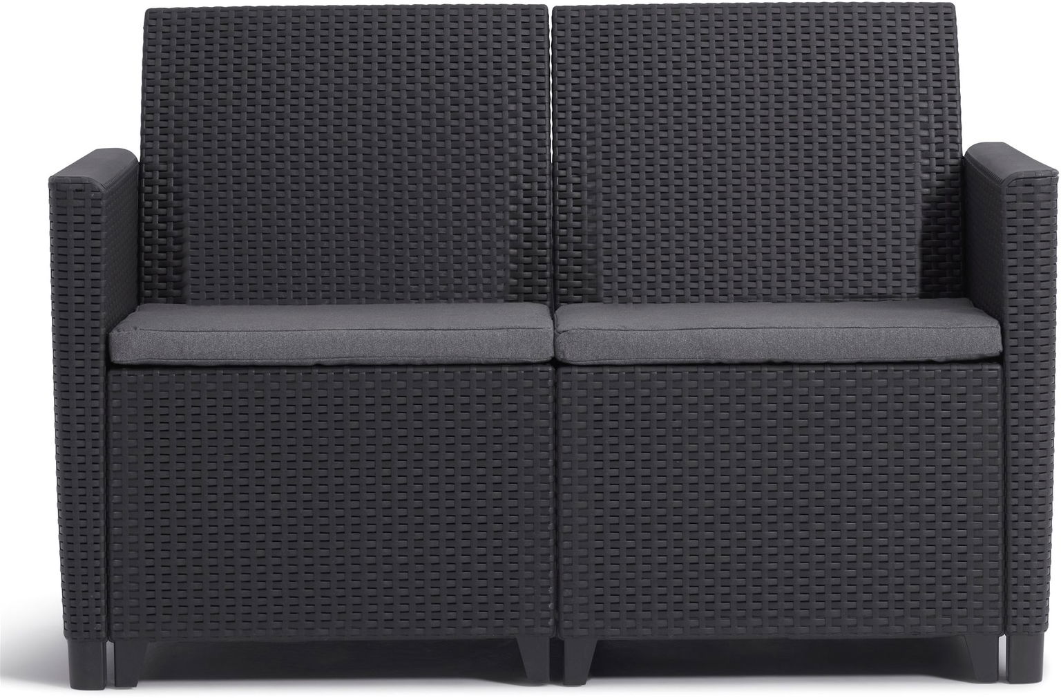 KETER Lavica záhradná CLAIRE SOFA, grafit 113 cm