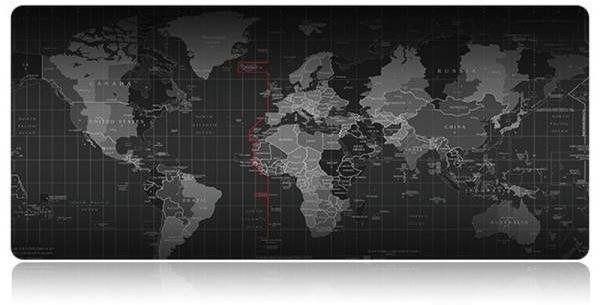 KIK Podložka pod myš XXL mapa sveta 40 × 90 cm