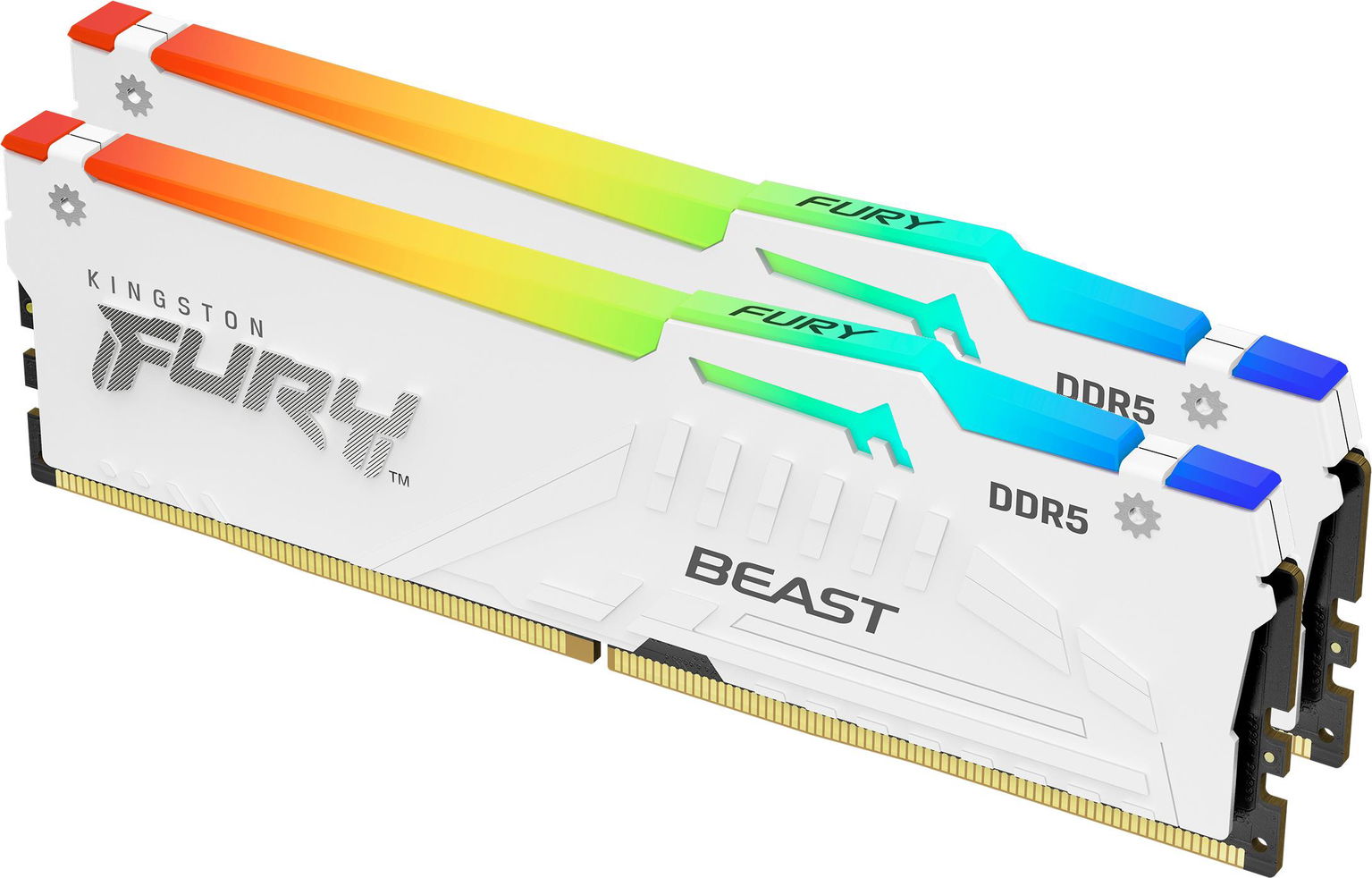 Kingston FURY 32 GB KIT DDR5 6000 MT/s CL36 Beast White RGB EXPO