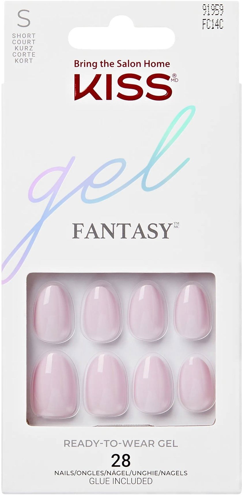 KISS Gél Fantasy Nails Pure Love
