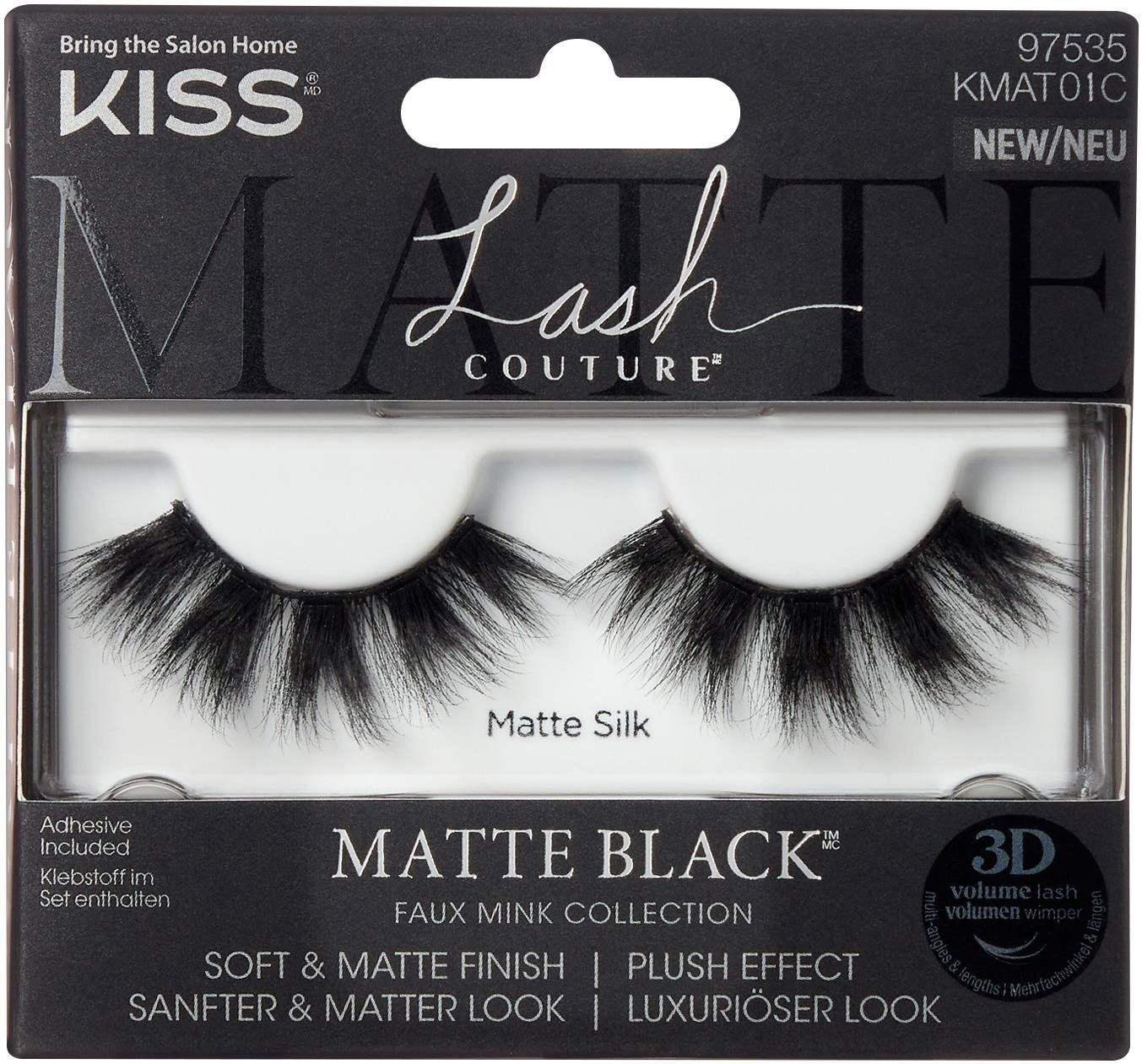 KISS Lash Faux Mink 3D Matte Collection 01