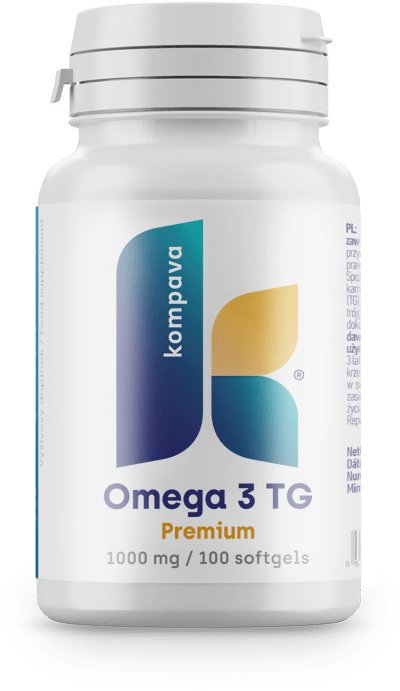 Kompava Omega 3 TG Premium 100 kapsúl